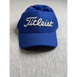 Titleist By New Era Men's Fitted Ball Cap Hat Blue Size Medium/Large